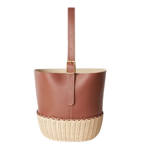 LORO PIANA CEDAR BUCKET BAG MALT-WHITE - Image 2