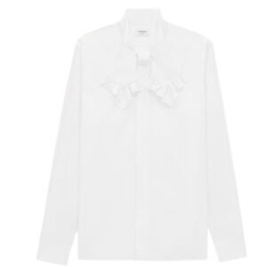 SAINT LAURENT SHIRT IN COTTON POPLIN