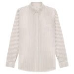 SAINT LAURENT CASSANDRE SHIRT IN STRIPED COTTON POPLIN