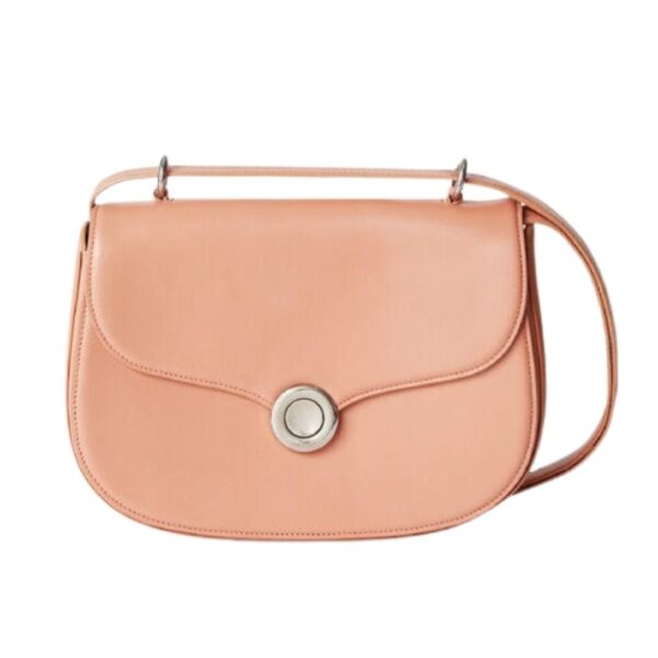 LORO PIANA MEDIUM GHIERA BAG PEACH SUEDE