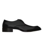 SAINT LAURENT VADIM DERBIES IN GLAZED LEATHER