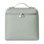 LORO PIANA EXTRA POCKET BACKPACK L23.5 EUCALYPTUS