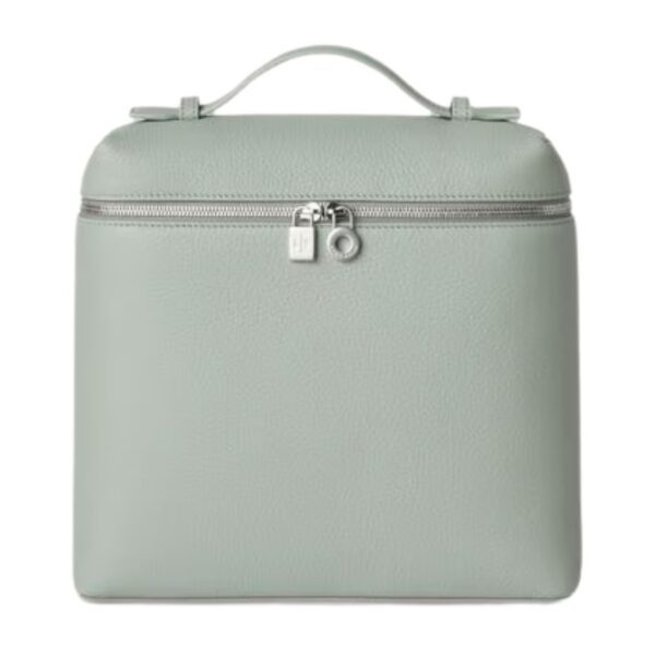 LORO PIANA EXTRA POCKET BACKPACK L23.5 CANDOGLIA MARBLE - Image 2