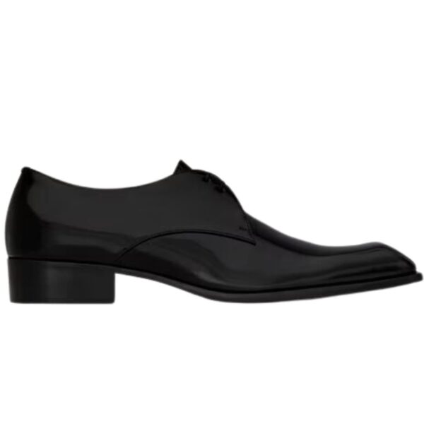 SAINT LAURENT JEAN DERBIES IN BRUSHED LEATHER