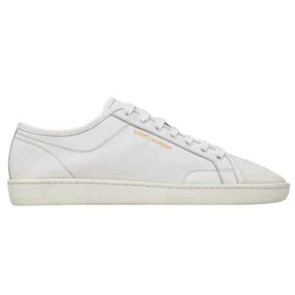 SAINT LAURENT GYM SNEAKERS IN SMOOTH LEATHER