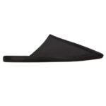 SAINT LAURENT PLAZA MULES IN SMOOTH LEATHER