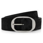 TOM FORD SUEDE OVAL BELT