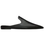 SAINT LAURENT MEURICE MULES IN SMOOTH LEATHER