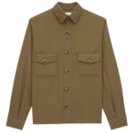 SAINT LAURENT OVERSHIRT IN COTTON TWILL