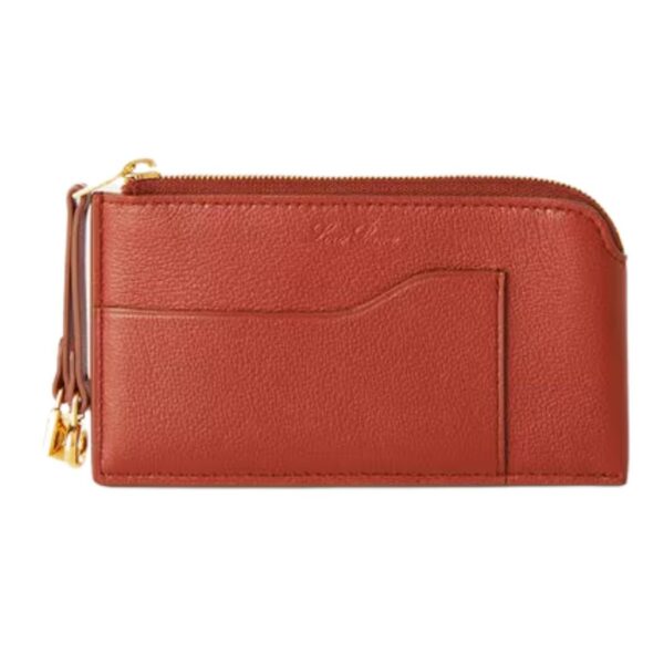 LORO PIANA EXTRA POUCH CARD HOLDER CANDOGLIA MARBLE - Image 2