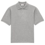 SAINT LAURENT CASSANDRE POLO SHIRT IN PIQUÉ
