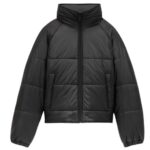 SAINT LAURENT CASSANDRE PUFFER JACKET IN NYLON