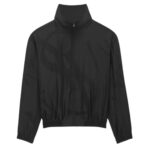 SAINT LAURENT BLOUSON IN OVERSIZED CASSANDRE SILK TWILL