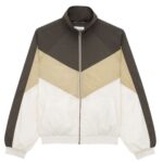 SAINT LAURENT BLOUSON IN CRINKLED NYLON