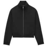 SAINT LAURENT BLOUSON IN CRINKLED NYLON