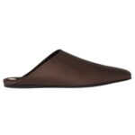 LORO PIANA ALBA FLAT MULE TABAC COLONIA