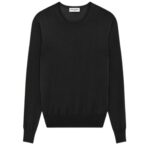 SAINT LAURENT SWEATER IN CASHMERE WOOL AND SILK