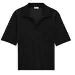 SAINT LAURENT CASSANDRE POLO SHIRT IN WOOL