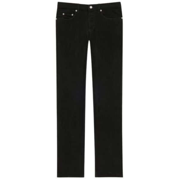 SAINT LAURENT RELAXED SLIM PANTS IN CORDUROY