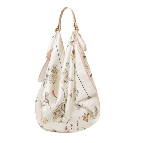 LORO PIANA FOULARD HANDLE WHISPER WHITE