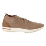 LORO PIANA LORO 360 LP FLEXY WALK SNEAKER GRAIN BROWN MEL