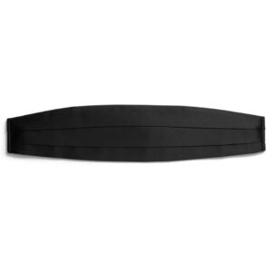TOM FORD SATIN CUMMERBUND BLACK