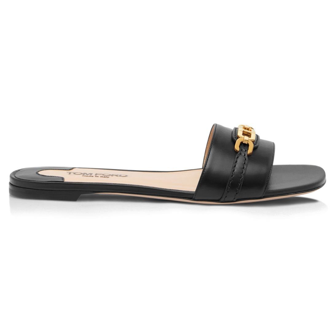 1-1695.jpg TOM FORD LEATHER WHITNEY SLIDE BLACK