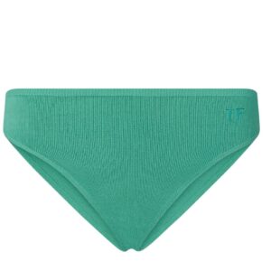 TOM FORD KNICKERS WITH TONAL TF EMBROIDERED LOGO SEA GREEN
