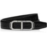 TOM FORD PRINTED CROC STADIUM T BELT