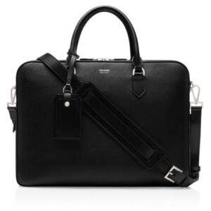 TOM FORD GRAIN LEATHER ELLIOT BRIEFCASE