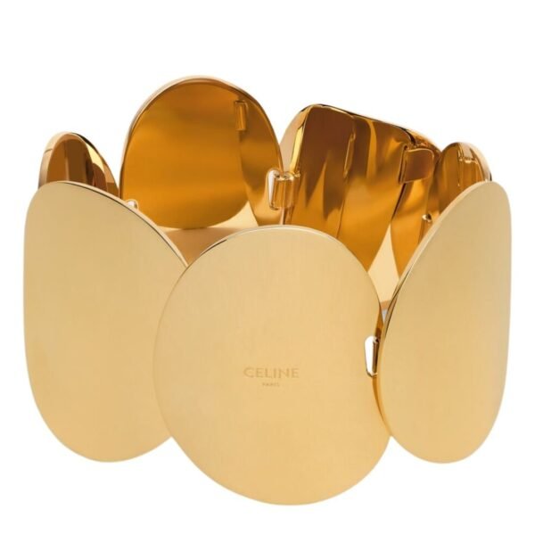 CELINE PETALE BRACELET IN BRASS WITH GOLD FINISH