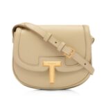 TOM FORD SMOOTH LEATHER WALLIS MINI BAG LIGHT BEIGE