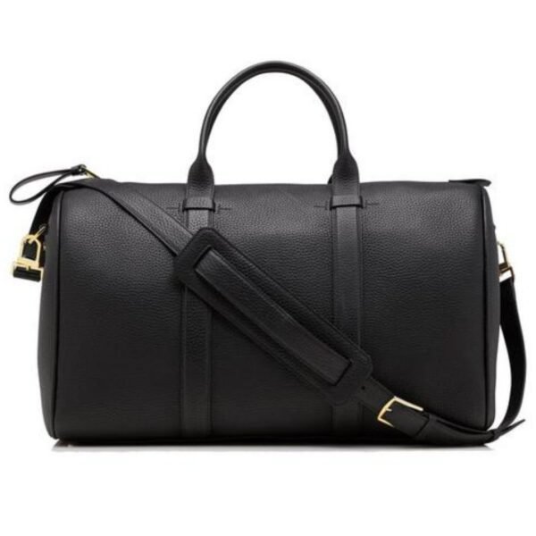 TOM FORD GRAIN LEATHER BUCKLEY HOLDALL
