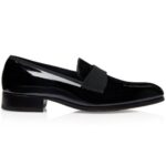 TOM FORD PATENT LEATHER EDGAR EVENING SLIPPER