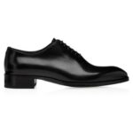 TOM FORD BURNISHED LEATHER ELKAN LACE UP