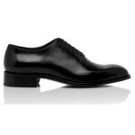 TOM FORD BURNISHED LEATHER CLAYDON LACE UP