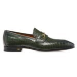 TOM FORD PRINTED CROC BAILEY CHAIN LOAFER