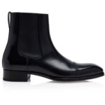 TOM FORD ELKAN LEATHER CHELSEA BOOTS
