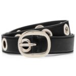 TOM FORD OVOID BELT WITH EYELETS