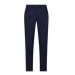 TOM FORD WOOL BLEND TWILL JEAN NAVY