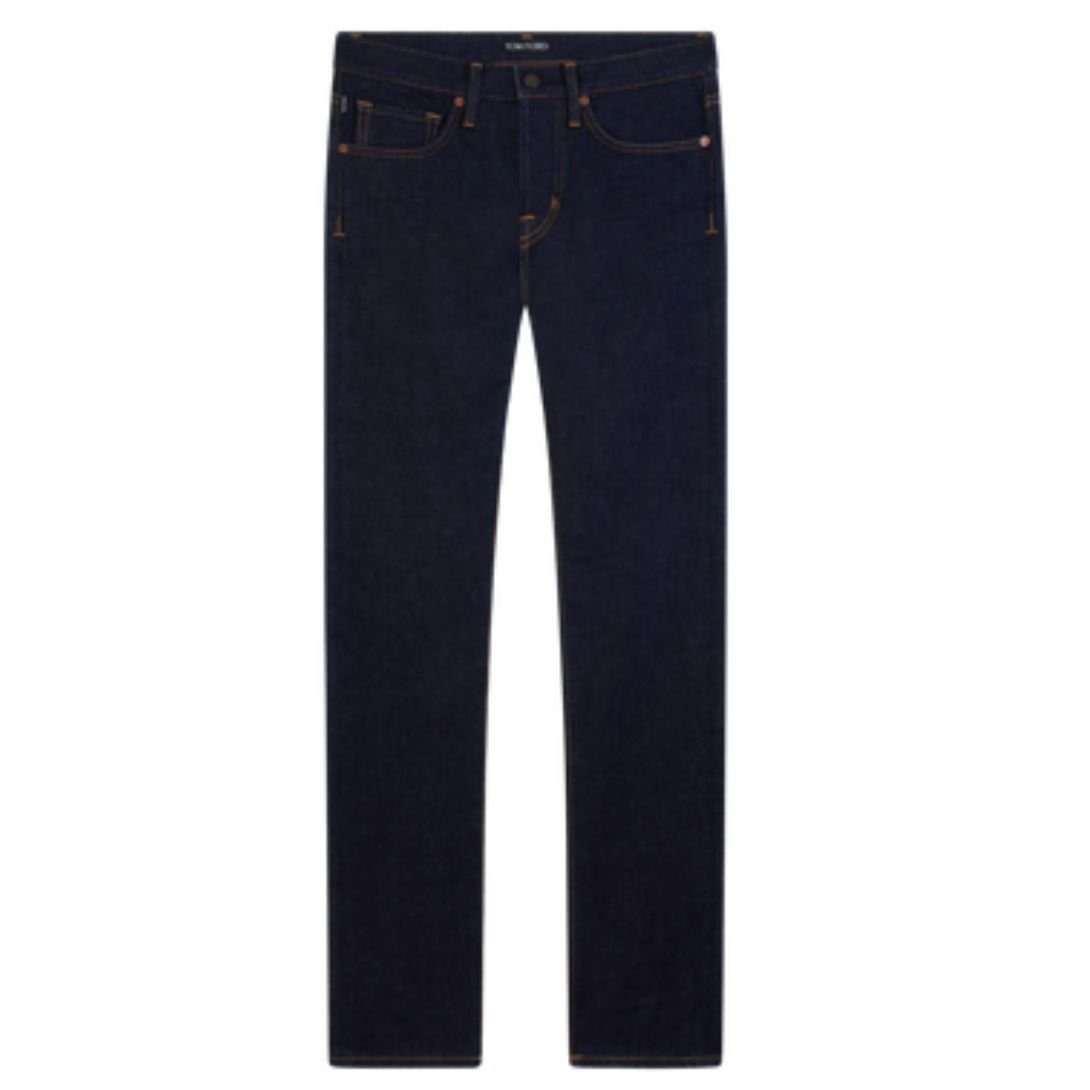 1-218.jpg TOM FORD INDIGO RINSE STRETCH SLIM FIT DENIM