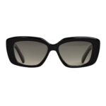 CELINE TRIOMPHE 04 SUNGLASSES IN ACETATE BLACK