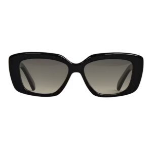 CELINE TRIOMPHE 04 SUNGLASSES IN ACETATE MILKY HAZELNUT