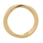 CELINE TORSION RING IN YELLOW GOLD