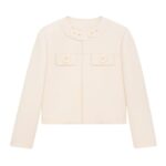 CELINE BROMPTON JACKET IN WOOL SILK GABARDINE