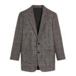 CELINE BIBLIOTHÈQUE NATIONALE DE FRANCE BLAZER IN PRINCE OF WALES WOOL