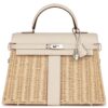HERMÈS PICNIC KELLY 35 NATA SWIFT PALLADIUM HARDWARE