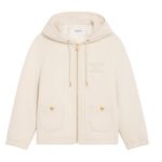 CELINE TRIOMPHE BLOUSON JACKET IN DOUBLE FACE CASHMERE