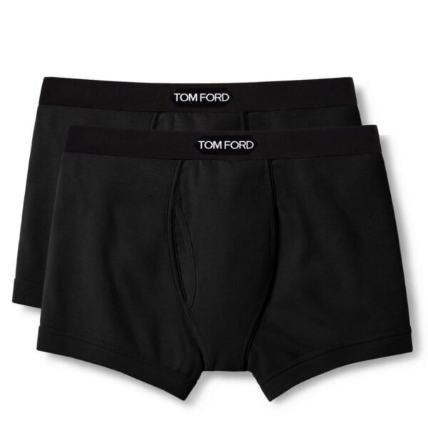 TOM FORD COTTON BOXER BRIEFS TWO PACK GREY - Image 5