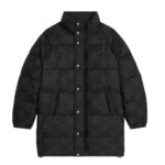 CELINE LONG TRIOMPHE DOWN JACKET IN LIGHTWEIGHT NYLON